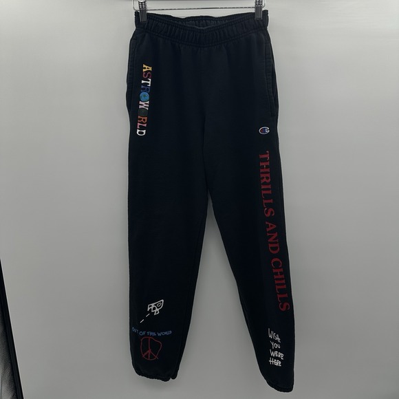 Champion Other - Travis Scott Astroworld Thrills And Chills Jogger Sweatpants Champion Men's XS/S